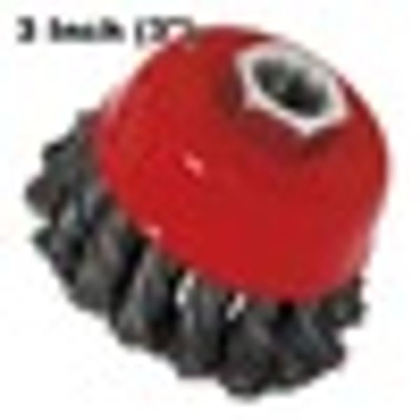 attachment wire wheel brush grinding twisted 75mm tools replacement metal cleaning threaded arbor grinder spare
attachment wire wheel brush grinding twisted 75mm tools replacement metal cleaning threaded arbor grinder spare