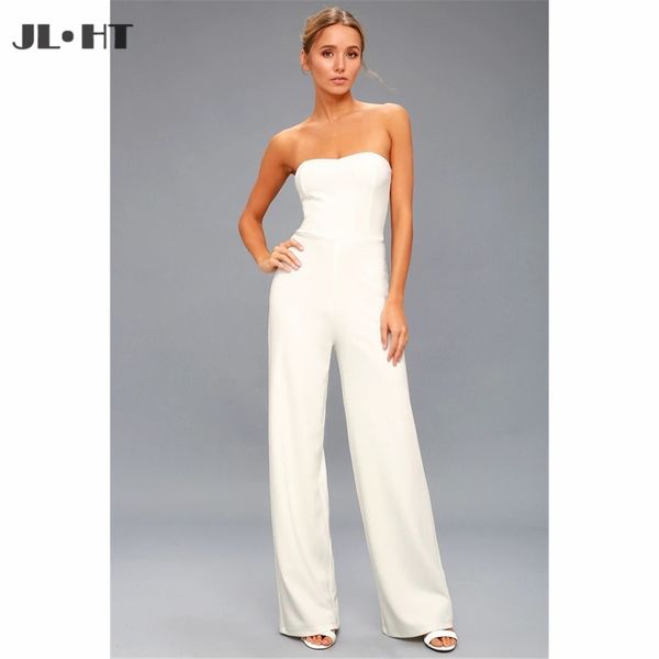 2019 strapless jumpsuit evening dresses prom gown sweetheart elastic satin pants evening dress custom made, White;black
2019 strapless jumpsuit evening dresses prom gown sweetheart elastic satin pants evening dress custom made, White;black