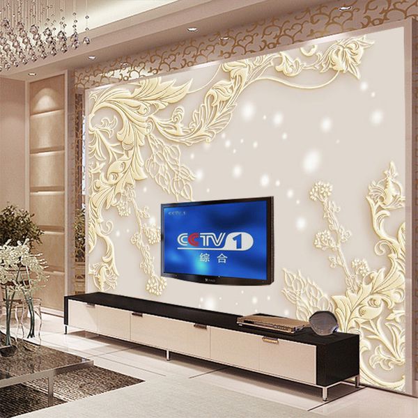 new custom 3d luxurious floral tv sofa background large murals wallpaper european style 5d solid embossed living room bedroom home decor 
new custom 3d luxurious floral tv sofa background large murals wallpaper european style 5d solid embossed living room bedroom home decor
