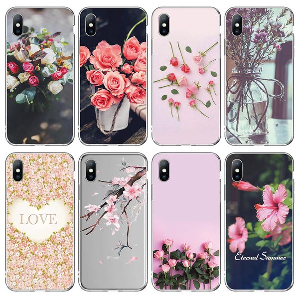 cobertores para iphone rose flower silicone phone case for iphone x xr xs floral leaves cases for iphone 7 8 6 6s plus soft tpu back cover
cobertores para iphone rose flower silicone phone case for iphone x xr xs floral leaves cases for iphone 7 8 6 6s plus soft tpu back cover