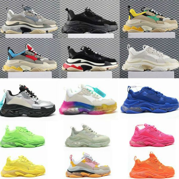2020 fashion clear sole bottom paris 17fw triple s mens sneakers vintage dad platform women casual shoes sports va2, Black
2020 fashion clear sole bottom paris 17fw triple s mens sneakers vintage dad platform women casual shoes sports va2, Black