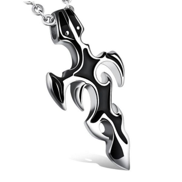 black color stainless steel cross pendant necklaces men hiphop/rock fashion vintage necklace male jewelry gifts, Silver
black color stainless steel cross pendant necklaces men hiphop/rock fashion vintage necklace male jewelry gifts, Silver