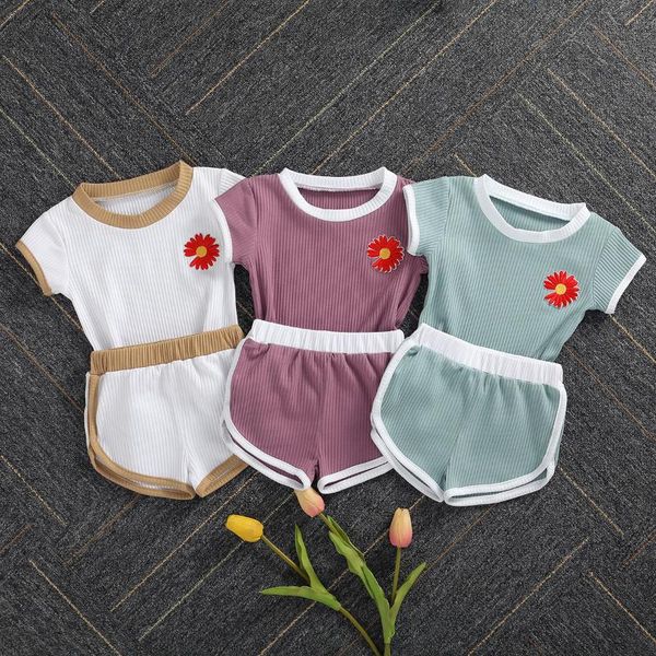 new summer toddler baby clothing set girls boys outfits suit cotton stripe kids clothes baby short sleeve +shorts 2pcs, White
new summer toddler baby clothing set girls boys outfits suit cotton stripe kids clothes baby short sleeve +shorts 2pcs, White