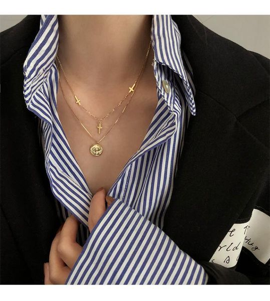s925 sterling silver cross ожерелье персонализированные layered женщин ювелирные изделия simplee крест кулон корейской моды оптовой
s925 sterling silver cross ожерелье персонализированные layered женщин ювелирные изделия simplee крест кулон корейской моды оптовой