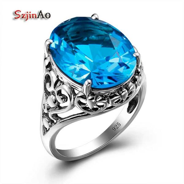 szjinao cool jewelry 100% women's blue z silver vintage big rings handmade love engraved rings patterns aneis, Golden;silver
szjinao cool jewelry 100% women's blue z silver vintage big rings handmade love engraved rings patterns aneis, Golden;silver