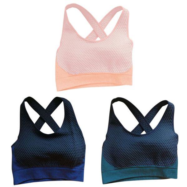 sports bra seamless underwear shockproof beautiful back quick-drying bra running sports underwear, White;black
sports bra seamless underwear shockproof beautiful back quick-drying bra running sports underwear, White;black
