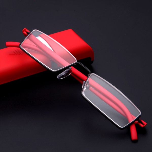 2020 stylish portable reading glasses women elegant lightweight tr90 half frame boutique reading glasses men with case, White;black
2020 stylish portable reading glasses women elegant lightweight tr90 half frame boutique reading glasses men with case, White;black