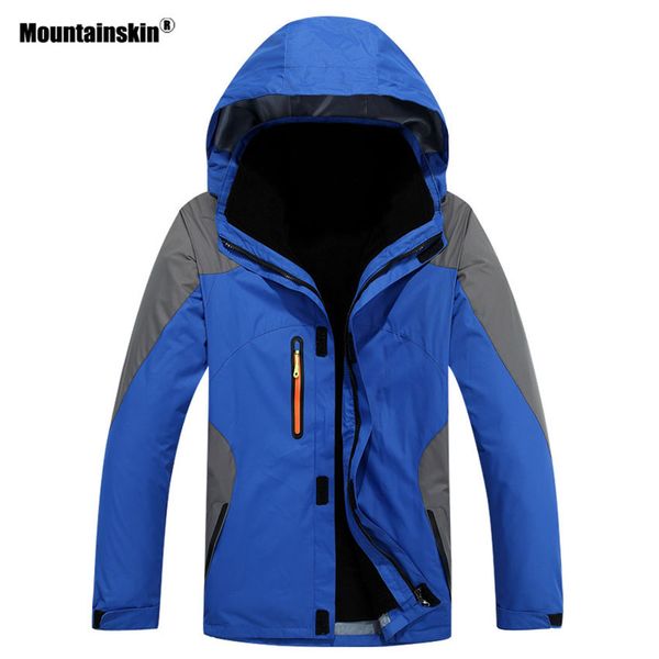 mountainskin men 3 in 1 winter 2 pieces fleece warm jacket outdoor sports windbreaker hiking camping skiing brand coats va286, Blue;black
mountainskin men 3 in 1 winter 2 pieces fleece warm jacket outdoor sports windbreaker hiking camping skiing brand coats va286, Blue;black