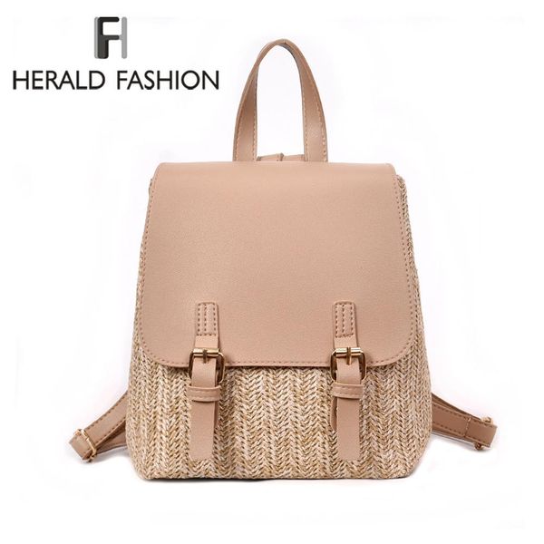 herald fashion straw woven backpack women back pack autumn teenage girl quality backpacks travel bags kawaii rucksack drop ship
herald fashion straw woven backpack women back pack autumn teenage girl quality backpacks travel bags kawaii rucksack drop ship