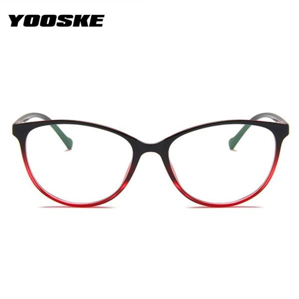 yooske cat eye fashion brand design glasses frames for women spectacle myopia eyeglasses men's computer transparent glasses, Black
yooske cat eye fashion brand design glasses frames for women spectacle myopia eyeglasses men's computer transparent glasses, Black