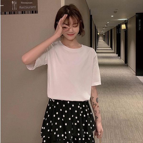 high-end audel 170g loose t-shirt short-sleeved round collar solid color high-end audel 170g loose women's t-shirt women's short-s, White
high-end audel 170g loose t-shirt short-sleeved round collar solid color high-end audel 170g loose women's t-shirt women's short-s, White