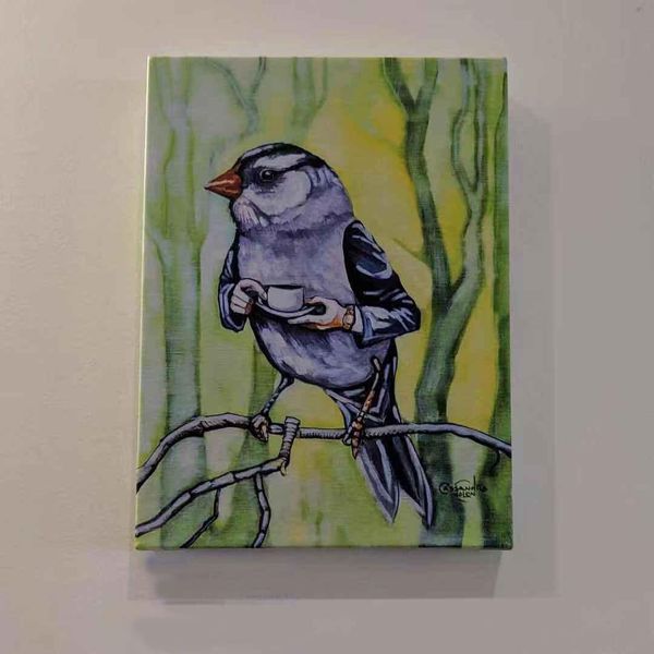 old sam peaboby takes tea handpainted &hd printed abstract birds wall art oil painting on canvas multi sizes frame options 200315
old sam peaboby takes tea handpainted &hd printed abstract birds wall art oil painting on canvas multi sizes frame options 200315