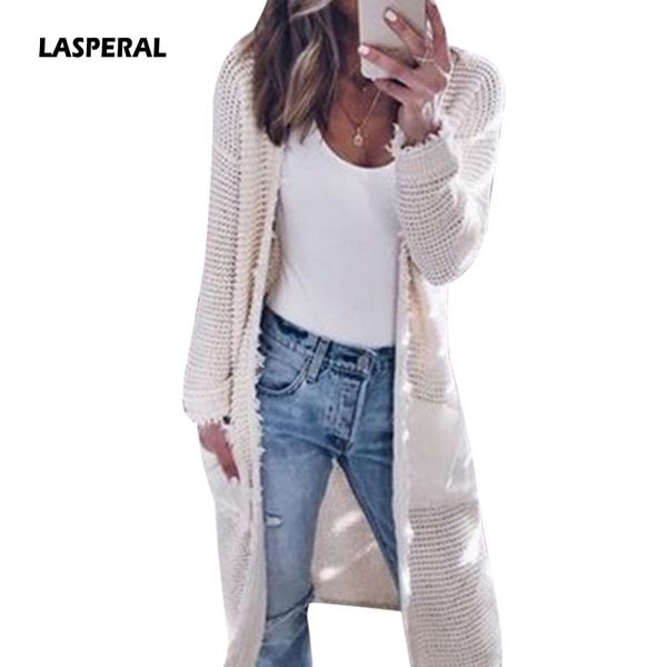 lasperal 2019 autumn winter fashion women long sleeves loose knitting cardigan sweater women knitted female tassel pull femme xl, White;black
lasperal 2019 autumn winter fashion women long sleeves loose knitting cardigan sweater women knitted female tassel pull femme xl, White;black