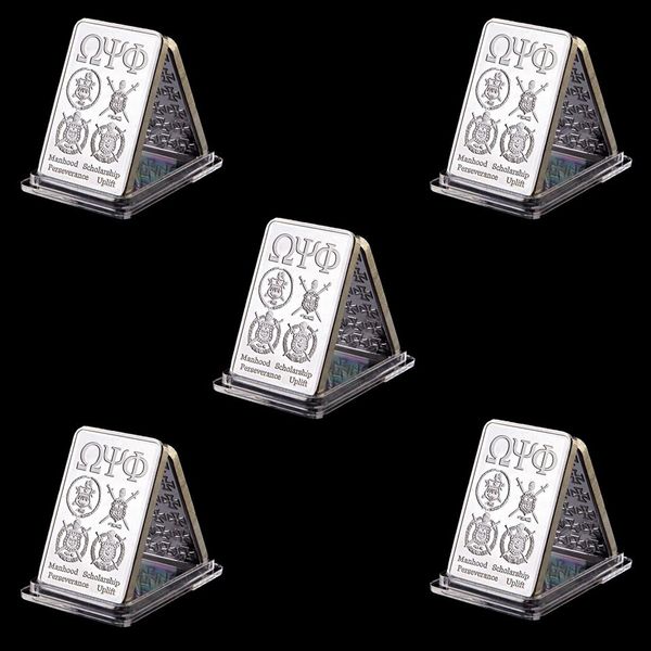5pcs usa manhood scholarship perseverance uplift uplift omega psi phi fraternity inc .999 fine silver bar collection
5pcs usa manhood scholarship perseverance uplift uplift omega psi phi fraternity inc .999 fine silver bar collection