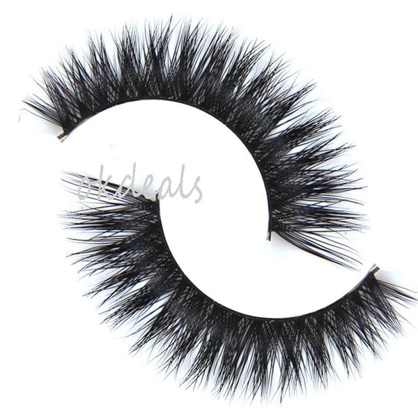 1 pair real mink hair black thick long false fake eye lashes makeup natural sparse cross eyelashes strip extension
1 pair real mink hair black thick long false fake eye lashes makeup natural sparse cross eyelashes strip extension