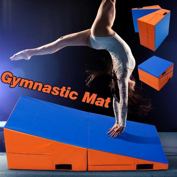 incline foldable gymnastics mat pu foam filling skill tumbling gymnastics mat ramp fitness equipment 3 sizes safe exercise
incline foldable gymnastics mat pu foam filling skill tumbling gymnastics mat ramp fitness equipment 3 sizes safe exercise