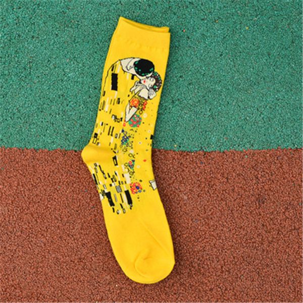 3d van gogh mona lisa da vinci funny socks vintage print art socks women men cotton harajuku style famous painting sock, Black
3d van gogh mona lisa da vinci funny socks vintage print art socks women men cotton harajuku style famous painting sock, Black
