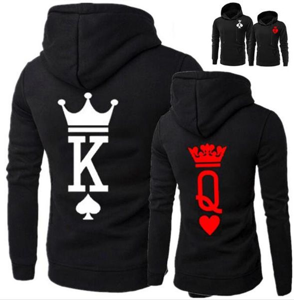 couples designer letter print hoodies men king women queen printed hoodies casual long sleeve hoodies, Black
couples designer letter print hoodies men king women queen printed hoodies casual long sleeve hoodies, Black
