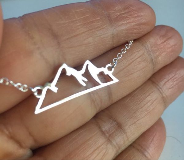 new geometric snowy mountain range necklace colorado wasatch alpine nature hiking camping travel wanderlust landscape necklaces, Silver
new geometric snowy mountain range necklace colorado wasatch alpine nature hiking camping travel wanderlust landscape necklaces, Silver