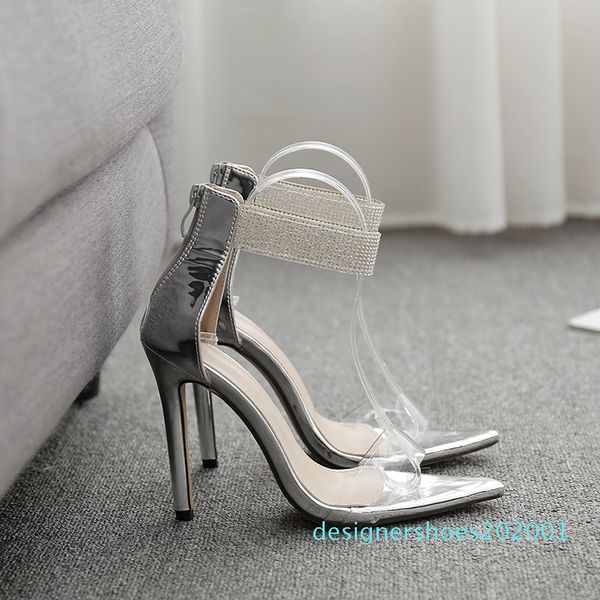 plus size 35 to 40 41 42 silver rhinestone shoes fashion luxury designer women high heels sandals come with box 01d, Black
plus size 35 to 40 41 42 silver rhinestone shoes fashion luxury designer women high heels sandals come with box 01d, Black