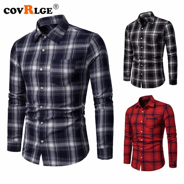 covrlge men shirt male long sleeve shirts casual slim fit lattice camiseta masculina man dress shirts mcl202, White;black
covrlge men shirt male long sleeve shirts casual slim fit lattice camiseta masculina man dress shirts mcl202, White;black