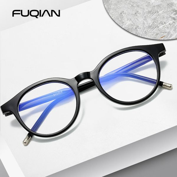 fuqian 2020 classic round glasses frame women brand design small plastic black reading eyewear leopard computer spectacles
fuqian 2020 classic round glasses frame women brand design small plastic black reading eyewear leopard computer spectacles