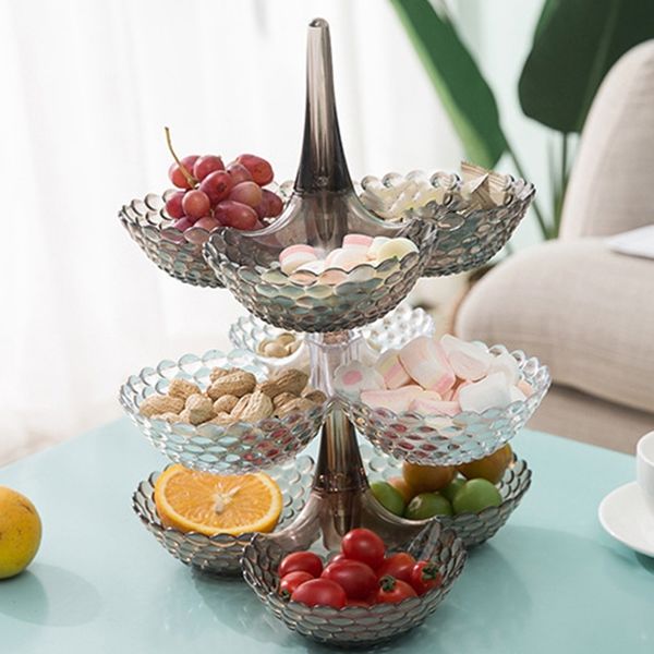 3 floors creative stacked european storage tray multi-layer plastic dried fruit snack platter bowl table snack candy tray rack o dishes pl
3 floors creative stacked european storage tray multi-layer plastic dried fruit snack platter bowl table snack candy tray rack o dishes pl