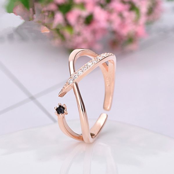 korean trendy 925 sterling silver cross rings for women girls fashion opening adjustable zircon ring bridal wedding jewelry, Slivery;golden
korean trendy 925 sterling silver cross rings for women girls fashion opening adjustable zircon ring bridal wedding jewelry, Slivery;golden
