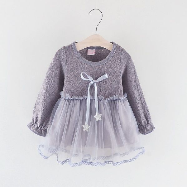 childrenswear spring 2019 new style korean-style children's dress girls long sleeve princess veil baby child skirt, Red;yellow
childrenswear spring 2019 new style korean-style children's dress girls long sleeve princess veil baby child skirt, Red;yellow
