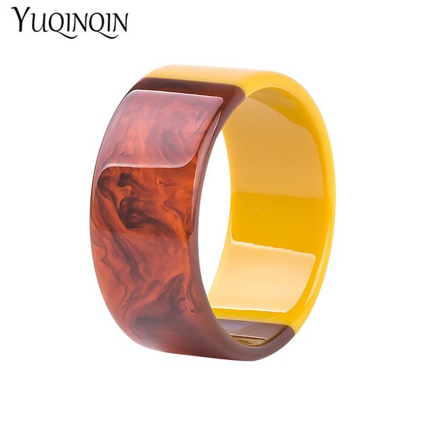 resin wide bangles for women acrylic fashion bracelets bangles female charm bangle with jewelry, Black
resin wide bangles for women acrylic fashion bracelets bangles female charm bangle with jewelry, Black