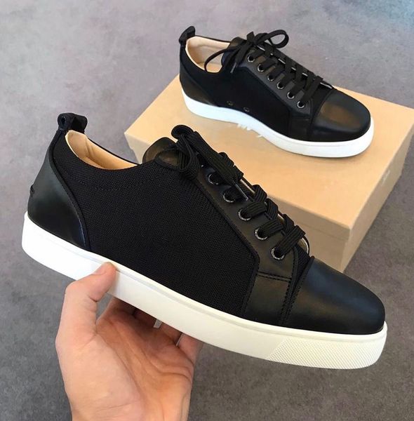 quality junior black canvas sneakers flat with rounded-toe red bottom shoes women,men low casual -- party,wedding,dress eu35-46
quality junior black canvas sneakers flat with rounded-toe red bottom shoes women,men low casual -- party,wedding,dress eu35-46