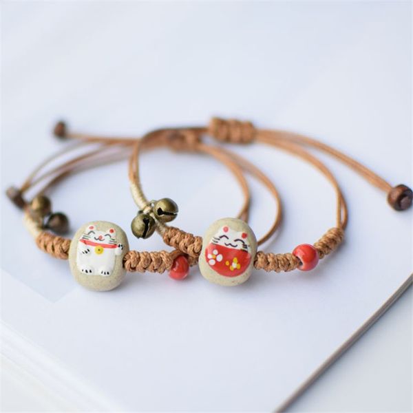 designer love ceramic cat charm bracelet korean creative handwork style couple bracelet ornament jewelry charm men bracelet, Golden;silver
designer love ceramic cat charm bracelet korean creative handwork style couple bracelet ornament jewelry charm men bracelet, Golden;silver