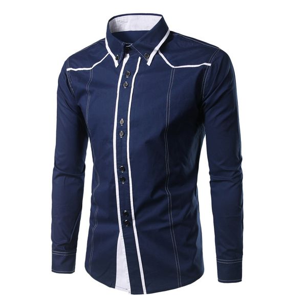 fashion men shirt long sleeves embroidery cotton shirt men hawaiian dress shirts slim plus size white black #30
fashion men shirt long sleeves embroidery cotton shirt men hawaiian dress shirts slim plus size white black #30