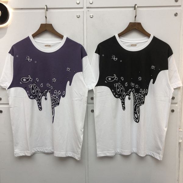 men women hip hop splash ink kapital t-shirt summer casual loose floral print tee cotton kapital t shirts, White;black
men women hip hop splash ink kapital t-shirt summer casual loose floral print tee cotton kapital t shirts, White;black