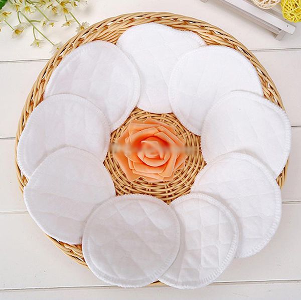 3 layer soft absorbent nursing pads washable reusable cotton pads breastfeeding liners breast pad for maternity nursing, White
3 layer soft absorbent nursing pads washable reusable cotton pads breastfeeding liners breast pad for maternity nursing, White