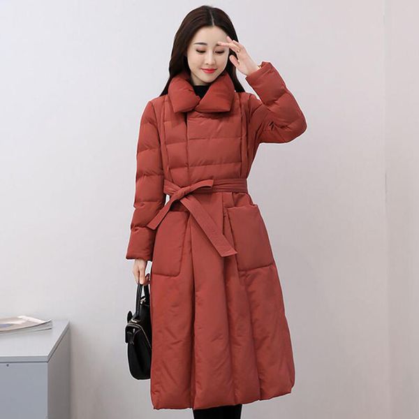 2018 women down coats jacket new fashion female thick warm long parka white duck down jackets women's winter coat outwear, Black
2018 women down coats jacket new fashion female thick warm long parka white duck down jackets women's winter coat outwear, Black