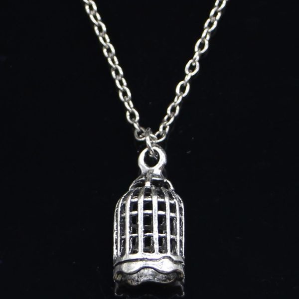 20pcs new fashion necklace 22x11mm birdcage bird silver pendants short long women men colar gift jewelry choker
20pcs new fashion necklace 22x11mm birdcage bird silver pendants short long women men colar gift jewelry choker