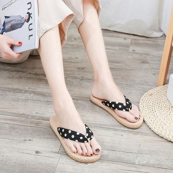 summer seaside non slip flat bottom herringbone slippers women sandals wave point beach sandals anti-slip casual flip flop, Black
summer seaside non slip flat bottom herringbone slippers women sandals wave point beach sandals anti-slip casual flip flop, Black