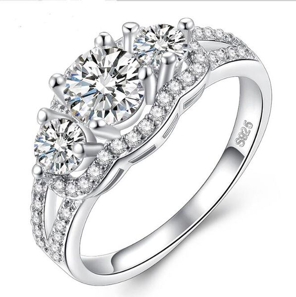 fashion jewelry ring have s925 silver ring 2 carat cz diamond wedding rings for women gift, Slivery;golden
fashion jewelry ring have s925 silver ring 2 carat cz diamond wedding rings for women gift, Slivery;golden