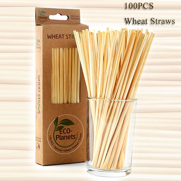 100pcs quality wheat straws environmentally friendly portable drinking straws eco friendly bar kitchen accessories for party
100pcs quality wheat straws environmentally friendly portable drinking straws eco friendly bar kitchen accessories for party
