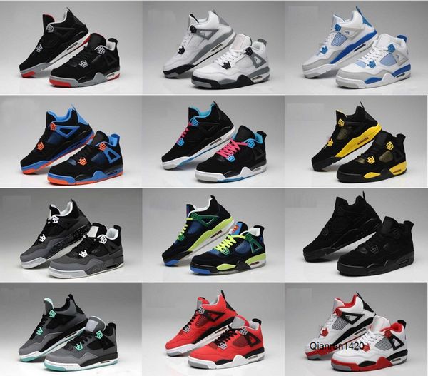 wholesale new 4 4s bred toro bravo fire red black red mens women basketball shoes sneakers 9 color quality
wholesale new 4 4s bred toro bravo fire red black red mens women basketball shoes sneakers 9 color quality