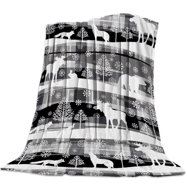 blanket christmas themed winter animals in black plaid flannel blanket warm soft throw sofa bed travel blankets
blanket christmas themed winter animals in black plaid flannel blanket warm soft throw sofa bed travel blankets