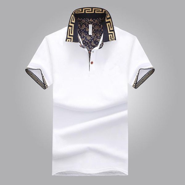 shirt luxury design male summer turn-down collar short sleeves cotton shirt men top, White;black
shirt luxury design male summer turn-down collar short sleeves cotton shirt men top, White;black