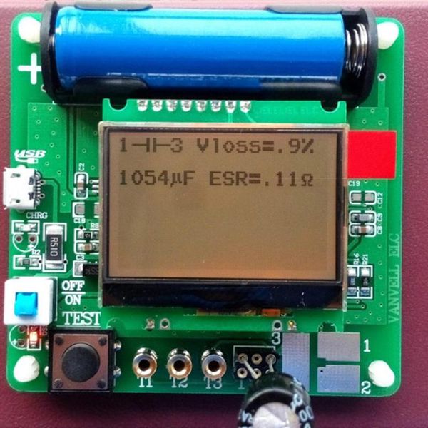 3.7v version of inductance coil capacitor esr meter mg328 multifunction transistor tester transistor tester
3.7v version of inductance coil capacitor esr meter mg328 multifunction transistor tester transistor tester