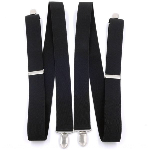 black men's and women's versatile 3.5cm s h-type elastic shoulder strap sling shoulder strap hanging pants elastic straps four cli, Black;white
black men's and women's versatile 3.5cm s h-type elastic shoulder strap sling shoulder strap hanging pants elastic straps four cli, Black;white