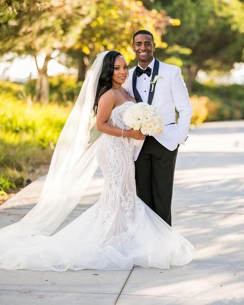 plus size mermaid wedding dresses sweetheart trumpet lace applique wedding gowns vestido de novia sweep train bridal dress robe de mariee, White
plus size mermaid wedding dresses sweetheart trumpet lace applique wedding gowns vestido de novia sweep train bridal dress robe de mariee, White