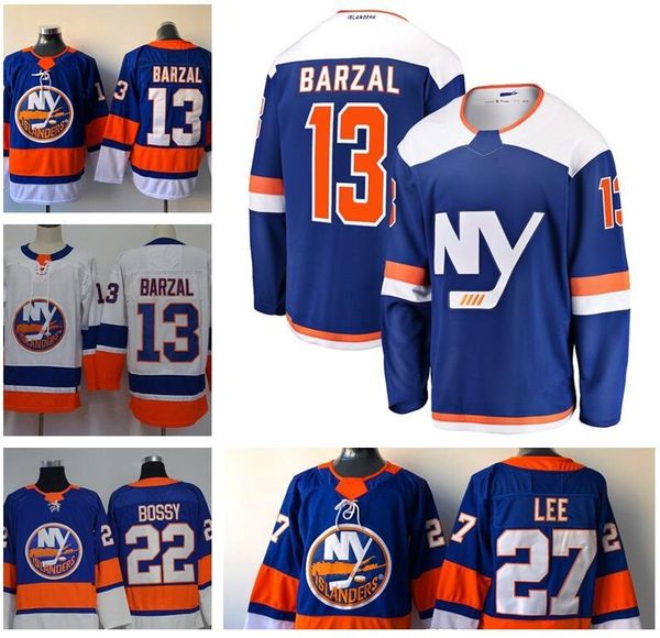 2019 alternate 13 mathew barzal jersey new york islanders 27 anders lee 22 mike bossy denis potvin hockey white stitched men, Black;red
2019 alternate 13 mathew barzal jersey new york islanders 27 anders lee 22 mike bossy denis potvin hockey white stitched men, Black;red
