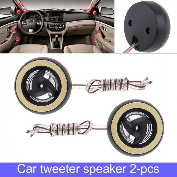 2pcs 25mm 150w universal high efficiency mini dome car tweeter speakers for car audio system
2pcs 25mm 150w universal high efficiency mini dome car tweeter speakers for car audio system