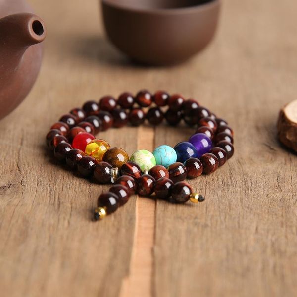 yuokiaa 7 chakra bracelet for women 54 mala wrist bracelets 6mm bead bracelet yoga prayer buddhism ethnic bangles jewelry 2020, Black
yuokiaa 7 chakra bracelet for women 54 mala wrist bracelets 6mm bead bracelet yoga prayer buddhism ethnic bangles jewelry 2020, Black