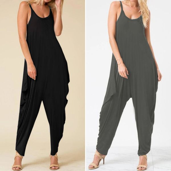 plus size women jumpsuits celmia fashion knitted sleeveless spaghetti strap romper summer casual loose oversized playsuits, Black;white
plus size women jumpsuits celmia fashion knitted sleeveless spaghetti strap romper summer casual loose oversized playsuits, Black;white